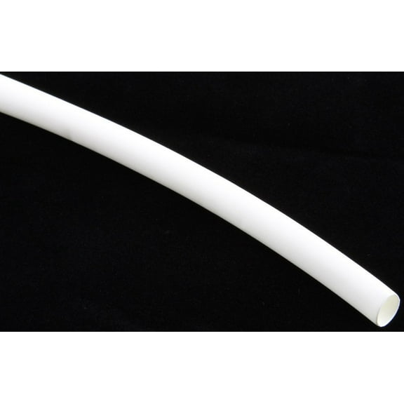 1/8" Dia. White Adhesive-Lined Shrink Tubing - (1 ft. piece)