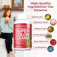 thumbnail image 4 of Suplemento nutricional Health Plus Super Colon Cleanse 480 cápsulas, 4 of 6