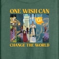 thumbnail image 3 of Disney Wish - One Wish Can Change The World - Women's Lightweight French Terry Long Sleeve Shirt, 3 of 5