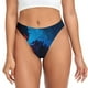 thumbnail image 1 of Balery Spooky Halloween Night Scene Tangas de Algodón para Mujer con Estampado – Ropa Interior Sexy, Transpirable, G-string-Large, 1 of 6