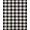 Black And White, Pattern 5, variant on ODIKA Plaid Fabric Checkered Farmhouse Border Bathroom Checked Plaidcircle Pet Friendly & Kids Safe Play for Playroom, Bedroom, Reading Nook