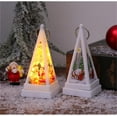 thumbnail image 6 of LINLIN LED Christmas Lights, Christmas Triangle Electronic Candle Christmas Lights, Christmas Lights Indoor With Button Batteries, LED Fairy Lights For Christmas, 6 of 6