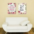 thumbnail image 6 of 1 Corinthians 16:14 Let All That You Do Be Done in Love Wall Art,Christian Wall Decor for Women,Religious Scripture Canvas Wall Decor for Church Home Office, 6 of 6