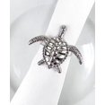 thumbnail image 5 of Fennco Styles Coastal Sea Creatures Metal Napkin Rings, Set of 6 - Silver Nautical Sea Life Napkin Holders for Home Décor, Dining Table, Banquets, Family Gathering and Special Occasions, 5 of 8