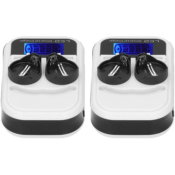 2pcs Coin Cell Battery, Diameter 20mm Button Cell Battery, Battery with LCD Display for 20 Series Coin Battery