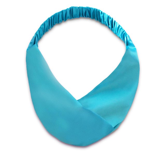 Fiudx Diadema de Seda, Suave y Cómoda, Estilo Retro Multicolor, Ideal En Uso Diario y La Oficina o En Ocasiones Especiales, Accesorio de Moda para Mujer, Disponible En 12 Colores.