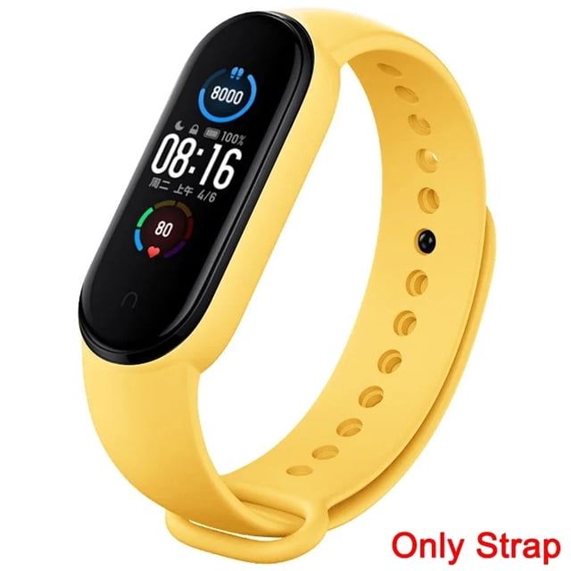 Correa De Silicón Unisex Para Smart Watch Mi Band 7 / 6 / 5 De Xiaomi