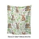 thumbnail image 3 of Manta de lana de franela con diseño de conejita (70 x 100 cm), multicolor, suave y cálida, para niños y adultos | Decoración infantil, manta para bebé, sofá cama, coche, lavable a máquina., 3 of 5