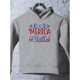 thumbnail image 3 of Merica Y'all Hoodie Toddler -Image by Shutterstock,  2 Toddler, 3 of 4