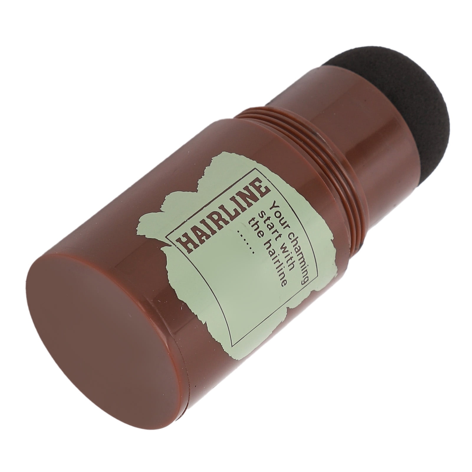 Hairline Powder Stick, Portable Fine Texture Safe Ingredients Eyebrow  Powder Black  For Facial Makeup