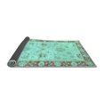 thumbnail image 2 of Ahgly Company Indoor Rectangle Oriental Light Blue Traditional Area Rugs, 5' x 7', 2 of 4