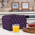 thumbnail image 6 of Fotbe Cute Flamingo for Four Slice Toaster Cover, Fingerprint Protector, Super Soft Appliance Cover And Dust Cover,Bread Dust Cover & Fingerprint Protection, 6 of 7