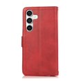 thumbnail image 2 of Decase Wallet Case for Samsung Galaxy S24 Ultra 2024 New,Premium Flip Folio PU Leather Magnetic Clasp Card Slots Holder Slim Fit Phone Shell with Hand Strap for Galaxy S24 Ultra,Red, 2 of 6