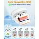 thumbnail image 2 of Funda de silicona para AirPods 4 Toyuma Cute Kawaii Cartoon 3D, color blanco, 2 of 6
