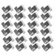 thumbnail image 1 of IDEANATEGRATE 100Ud Abrazaderas Para De Invernadero Inoxidable Durable, 1 of 8