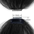 thumbnail image 4 of Gzwccvsn Clip In Bangs Human Hair Thin, 2024 Wispy Hair Bangs Clip in Human Hair, Fringe Curtain Bangs Hair Clip on Wiggy Front Hair Pieces for Women, Lace Front Bangs Clip in Hair Extensions, 4 of 7