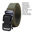 thumbnail image 4 of Ceinture à Taille Retro Stylée pour Hommes Slimming Élastique Extensible Boucle Auto-Couvrante Simili Cuir, 4 of 8