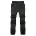 thumbnail image 3 of ATOGUTA Boys Ski Pants Kids Winter Clothes Active Soft Waterproof Fleece Hiking Pants Size 2T-14, Black, 3 of 5
