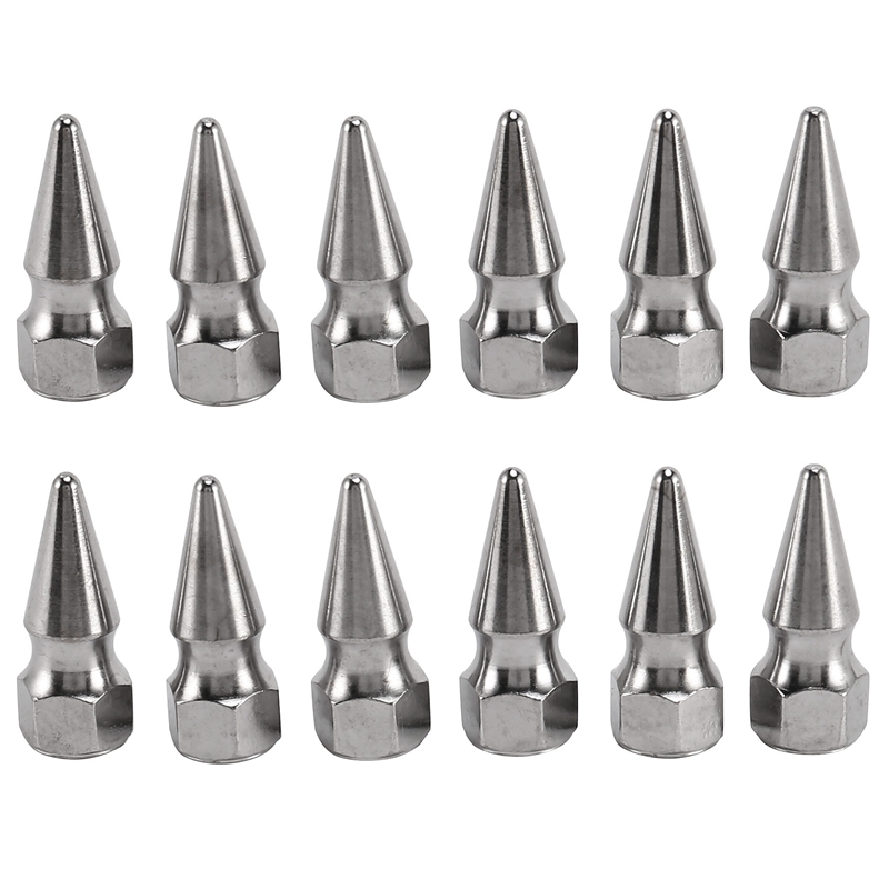 12x Spikes Tuner M6X1.0 Spikes Bolt Spiked Valve Cover Engine Bay Baby