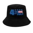 thumbnail image 2 of Helii American Flag Bucket Hat for Women Men,250th Anniversary USA Patriotic 4th of July Hat,Travel Beach Sun Hat Outdoor Cap,Sun Protection with Adjustable Fit, Moisture-Wicking Fabric, 2 of 3
