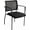 Black - Stacking, variant on SUNLINE Ergo Nesting Side Chair Set of 2 - Foldable Office Chairs with Cushioned Seat, Mesh Back & Wheels