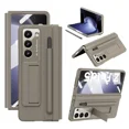 thumbnail image 2 of For Samsung Galaxy Z Fold 6 5 4 Hinge Screen Protector Leather Stand Case +S Pen, 2 of 9