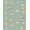 Green, Pattern 1, variant on ODIKA 2'x3' Ivory Charcoal Bath Time Whimsical Tea Washable Accent Rug Hand Drawn Sketch Style Teapots Umbrellas Leaves Stars Botanical Motifs for Bedroom, Nursery, RV, Pet Friendly, Bedside Mat