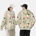 thumbnail image 4 of Disketp Ladybug And Wild Flowers for Men's Sun Protection Hoodie Performance Long Sleeve Fishing Outdoor Lightweight-Small, 4 of 7