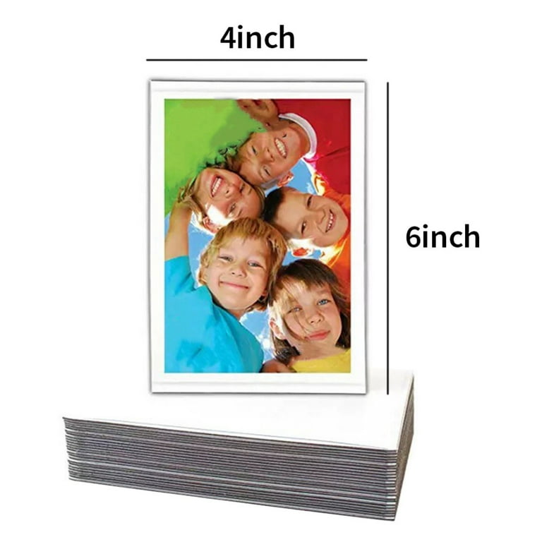 Complete Home Magnet Clear Frame 4x6 4 inch x 6 inch Clear