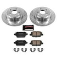 thumbnail image 3 of PowerStop Rear Z23 Evolution Sport Carbon-Fiber Ceramic Brake Pad and Drilled & Slotted Rotor Kit Fits: VOLVO Select Models K5341, 3 of 10