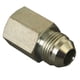 thumbnail image 1 of Adaptador hidráulico Apache Steel 1/2 pulg. D X 3/8 pulgadas D 1 paquete, 1 of 2
