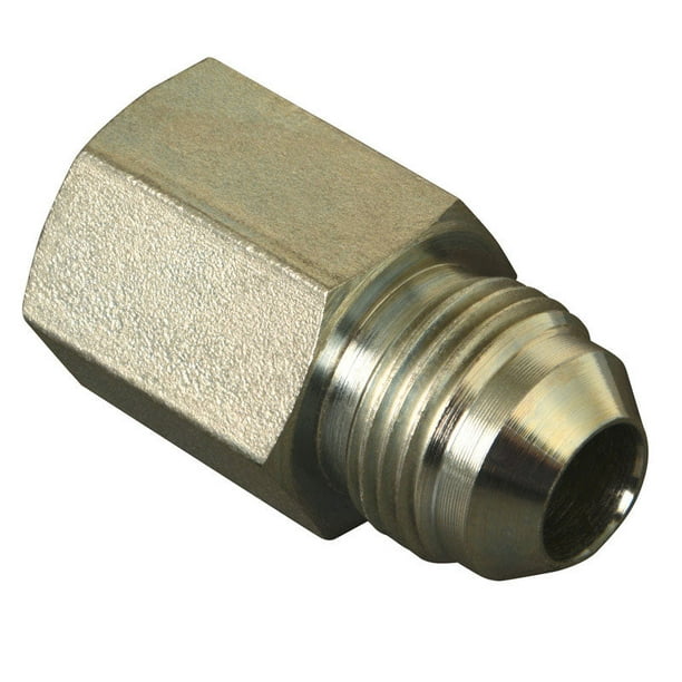 Adaptador hidráulico Apache Steel 1/2 pulg. D X 3/8 pulgadas D 1 paquete