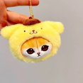 thumbnail image 1 of Sanrio-Llavero de peluche de Hello Kitty, Mofusand, tiburón, gato, muñeco de peluche, juguetes, Kuromi, BILLETERA, Cinnamoroll, bolsa colgante, bolsa para auriculares, regalos, 1 of 4