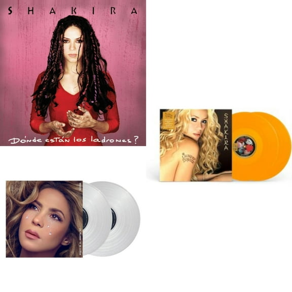 Las Mujeres Ya No Lloran (2LP/Diamond Clear Vinyl) & Donde Estan Los Ladrones & Laundry Service (2LP/Yellow Vinyl)