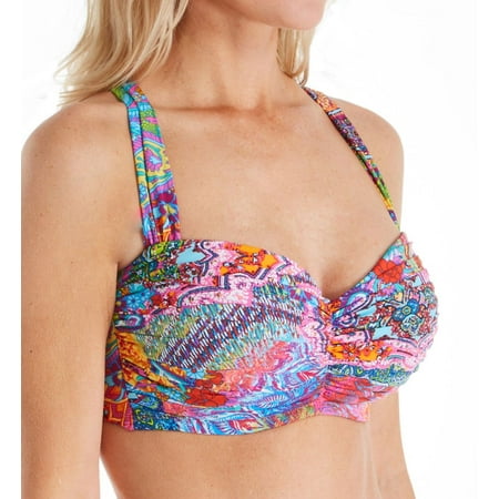 Women's Bleu Rod Beattie S19179D Here Comes The Sun Underwire Bikini Swim Top (Multi 40D)