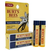 Burt's Bees 100% Natural Moisturizing Lip Balm, Vanilla Bean, 2 Count