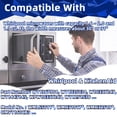 thumbnail image 3 of Plato de cristal para microondas Whirlpool 30 cm W11367904 KitchenAid, 3 of 5