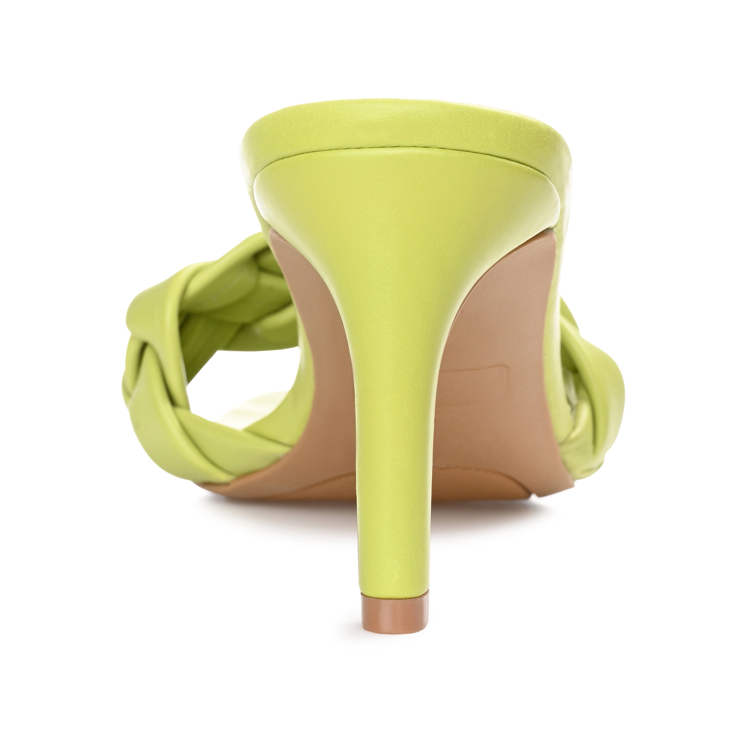 Journee Womens Hattie Open Toe Mid Stiletto Sandals