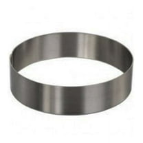 Round Cake Mold/Pastry Ring, S/S, Heavy Gauge. (4" x 1.75")