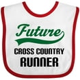 thumbnail image 3 of Inktastic Future Cross Country Runner Boys Baby Bib, 3 of 4