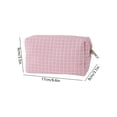 thumbnail image 3 of Neceser de Maquillaje con Cremallera – Organizador de Cosméticos para Viajes, Hogar y Oficina – Neceser de Nailon para Pintalabios, Accesorios y Pequeños Artículos Esenciales, 3 of 6