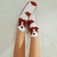 thumbnail image 5 of Unisex Knit Funny Animal Crocodile Socks Novelty Shark Crocodile Floor Socks Wool Winter Warm Thick Casual Sock, 5 of 5