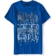 thumbnail image 1 of Aeropostale playera gráfica de ciudad subterránea para hombre, azul, pequeña Aeropostale Camiseta gráfica, 1 of 1
