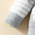 thumbnail image 6 of BULLPIANO Toddler Baby Girl Fall Outfits Long Sleeve Hoodie Sweatshirt Top Sweatpants Set Infant Sweatsuit, 6 of 8