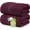 Burgundy-2 Piece Bath Sheet, variant on 2 Piece Bath Sheet Black 600 GSM Ring Spun Cotton Quick Dry Extra Large Towel