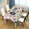 thumbnail image 7 of Happy Easter Pattern Fabric Rectangle Tablecloth - Waterproof and Wrinkle-Resistant Table Cloth 54x72 Inch Table Cover for Indoor & Outdoor Dining House Decor, 7 of 7