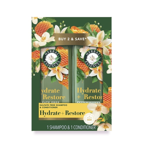 Herbal Essences Honey Shampoo & Conditioner Dual Pack, 13.5 fl. oz. Each