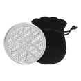 thumbnail image 1 of Metal ADHD Haptic Coin Adult Hollow Hub Pattern Anxiety Stress Relief Magnetic Push Clicker Slider Toy, 1 of 4