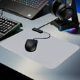 thumbnail image 5 of Artificial Leather Mouse Pad Small Size 9.84X8.26In Waterproof Glossy Surface for Office and Gaming Desk Accessory, 5 of 6