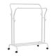 thumbnail image 5 of Perchero SONGMICS de Doble Barra 103,5 cm Blanco con Ruedas, 5 of 6